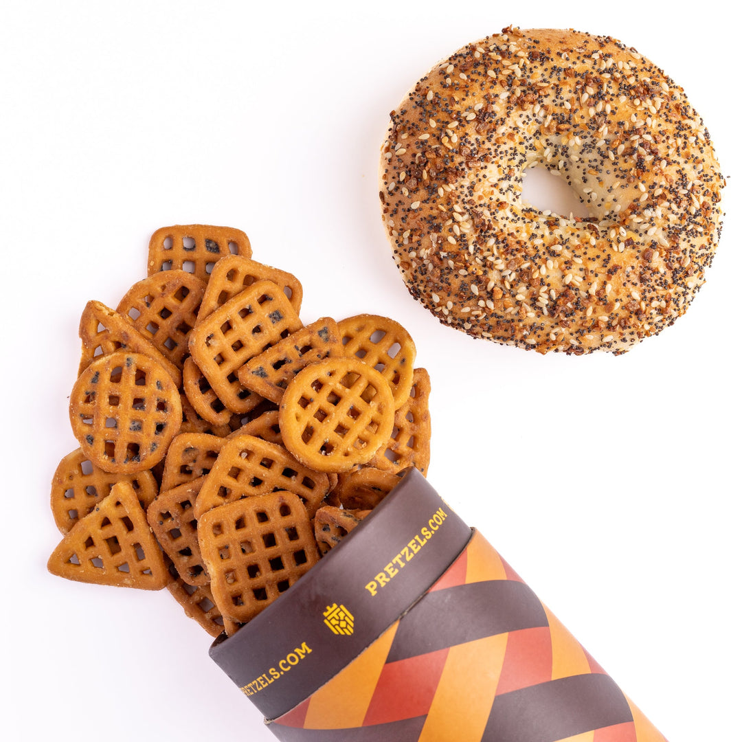 Gluten Free Everything Bagel Pretzels - Treats Live