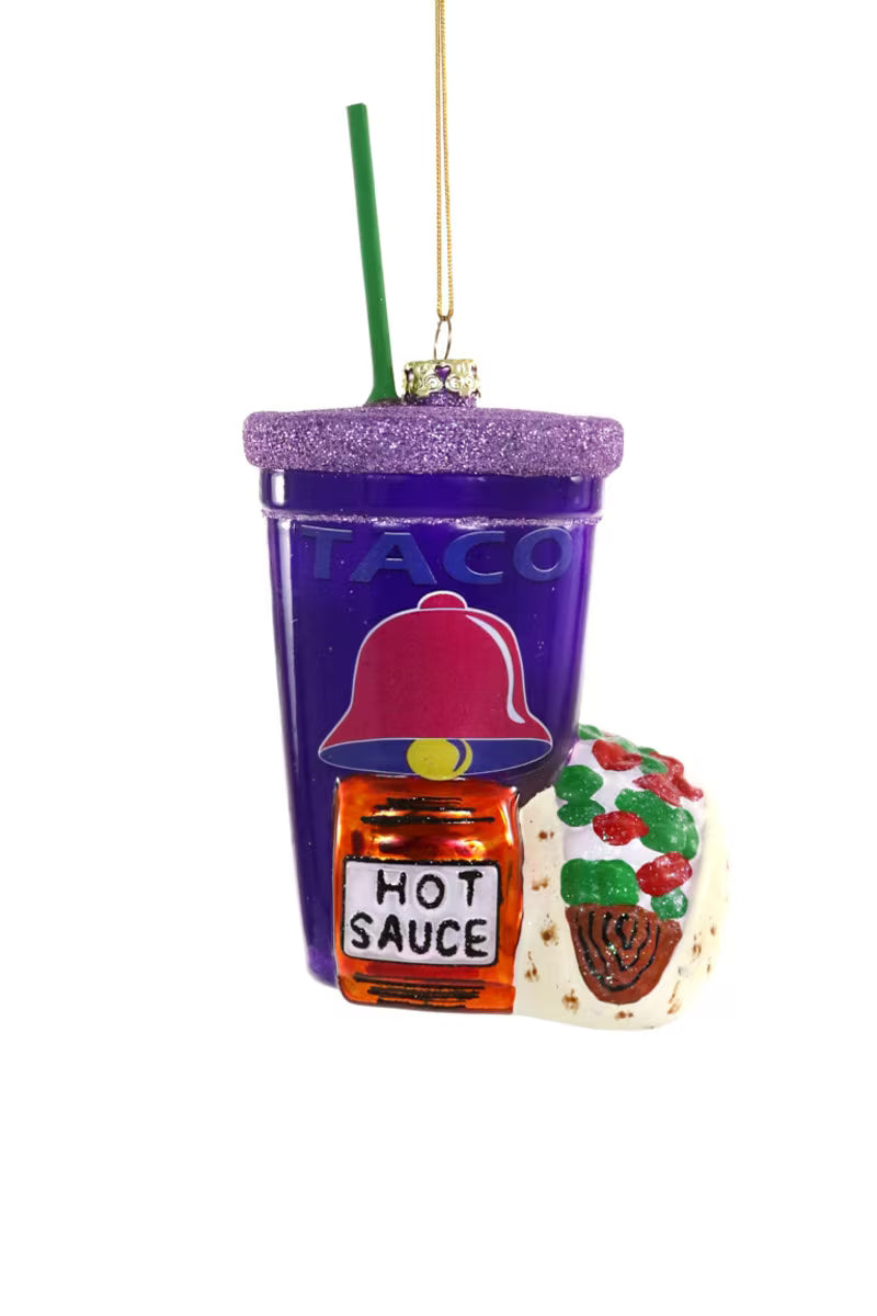 Fast Food Taco Meal Ornament