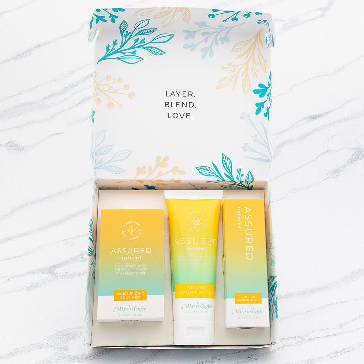 Women's Gift Set Trio Box by Mixologie (SEPT ARRAY: Ships in 2-3 Weeks)