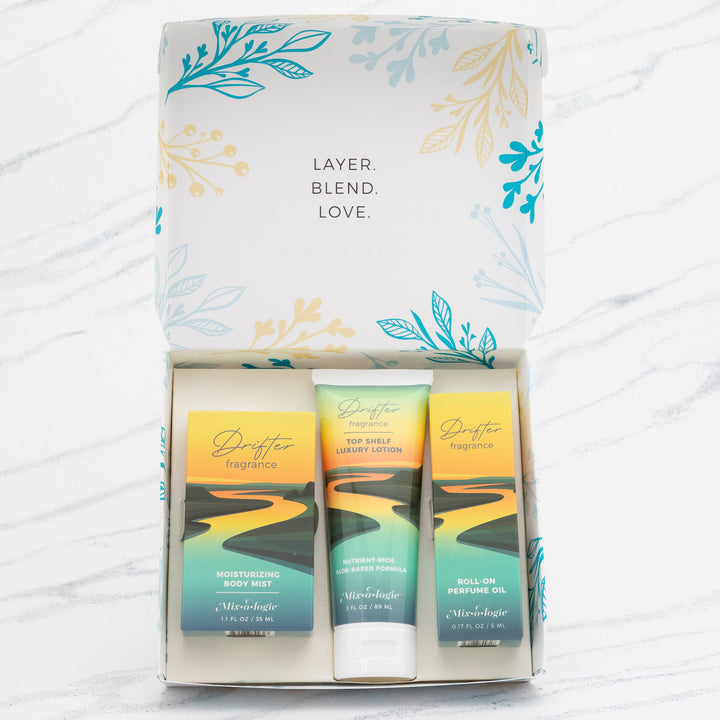 Women's Gift Set Trio Box by Mixologie (SEPT ARRAY: Ships in 2-3 Weeks)