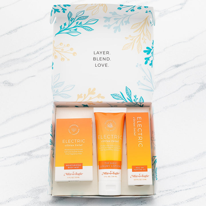 Women's Gift Set Trio Box by Mixologie (SEPT ARRAY: Ships in 2-3 Weeks)