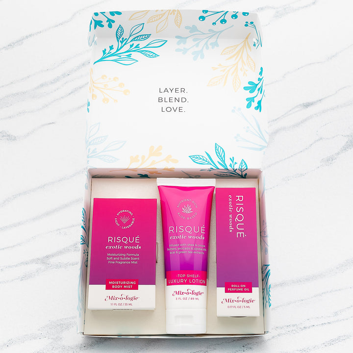 Women's Gift Set Trio Box by Mixologie (SEPT ARRAY: Ships in 2-3 Weeks)