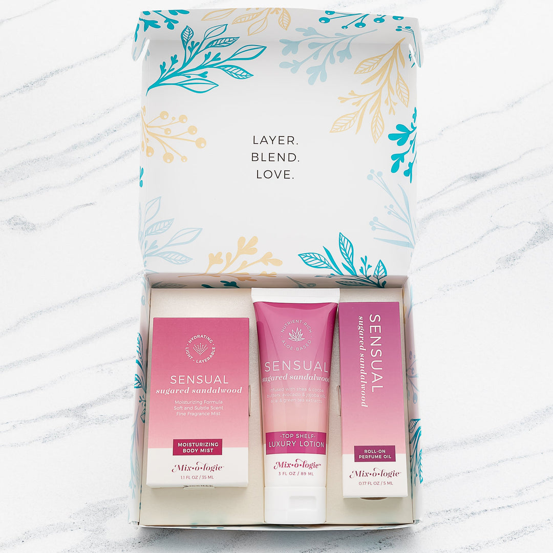 Women's Gift Set Trio Box by Mixologie (SEPT ARRAY: Ships in 2-3 Weeks)
