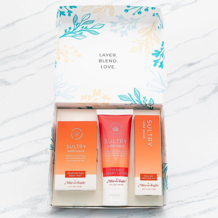 Women's Gift Set Trio Box by Mixologie (SEPT ARRAY: Ships in 2-3 Weeks)