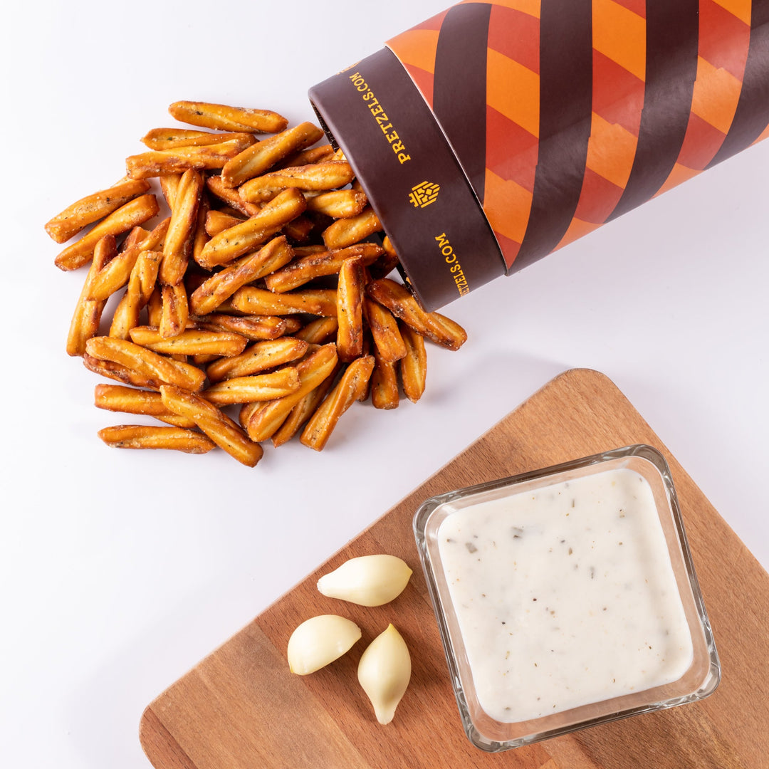 Garlic Ranch Pretzels - Treats Live