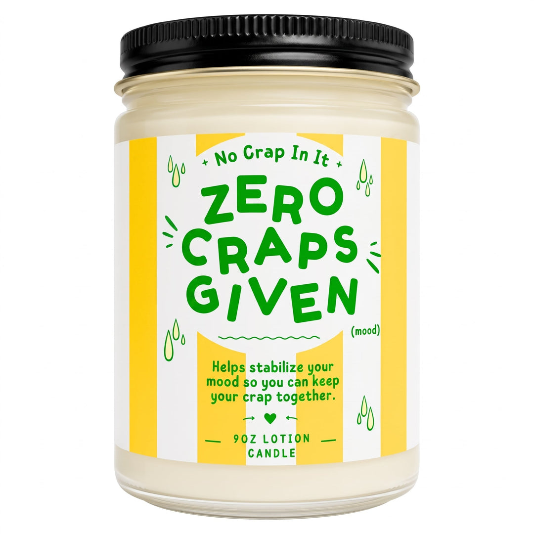 Crap for That - Lotion Candles by No Crap In It (SEPT ARRAY: Ships in 2-3 Weeks)