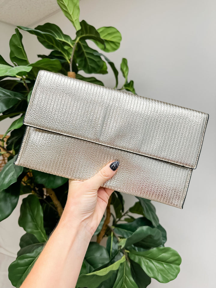 Metallic Gold Clutch