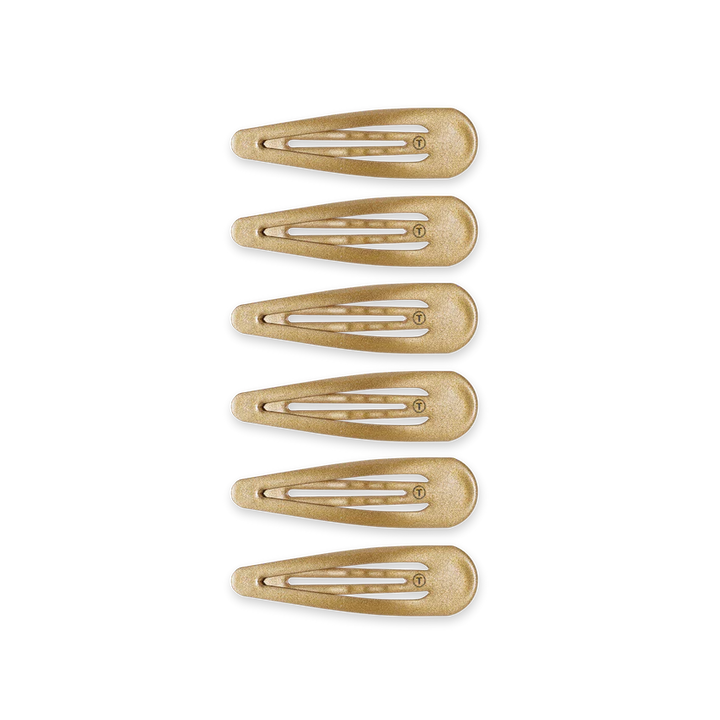 Teleties Snap Clip Set - Gold