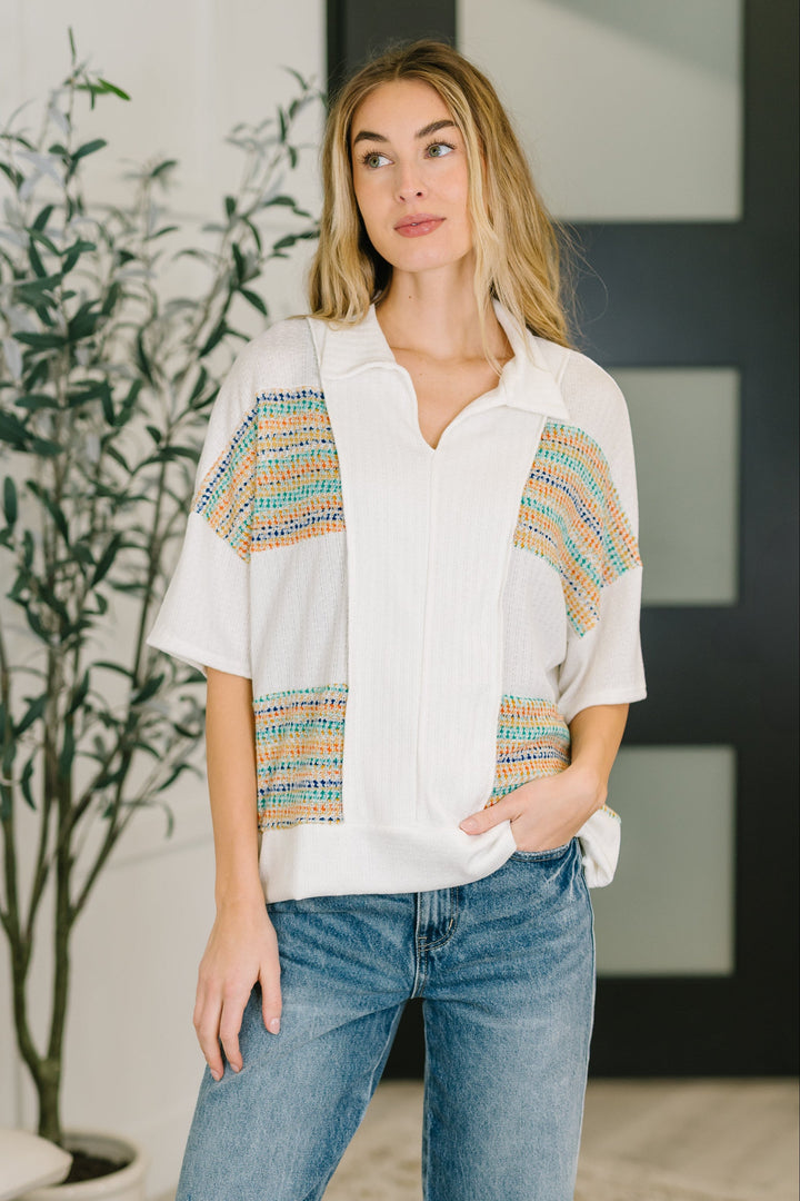 Good For Me Collared Knit Top - 3/9
