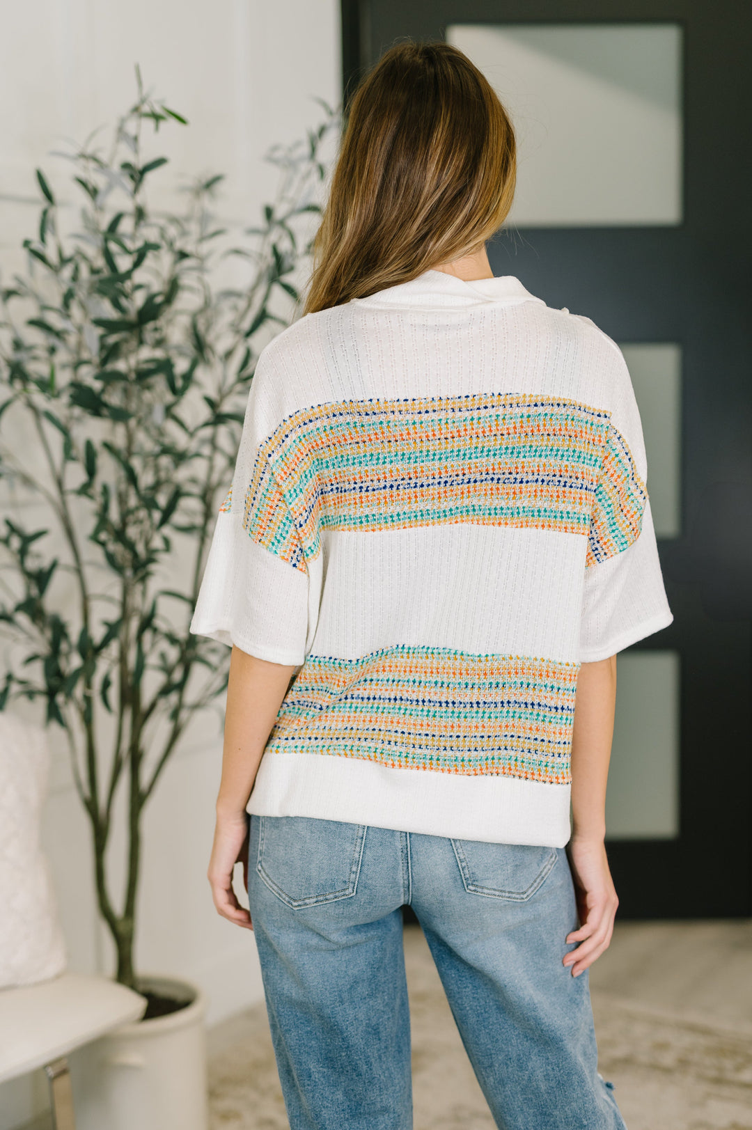 Good For Me Collared Knit Top - 3/9