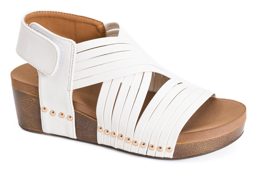 SHOE PARTY! Good For You Ivory by Corkys (Ships in 2-3 Weeks)