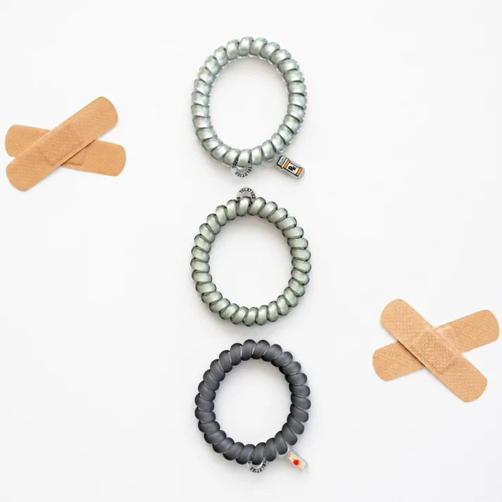 Teleties Hair Tie - Large Band Pack of 3 - Good Hair Rx