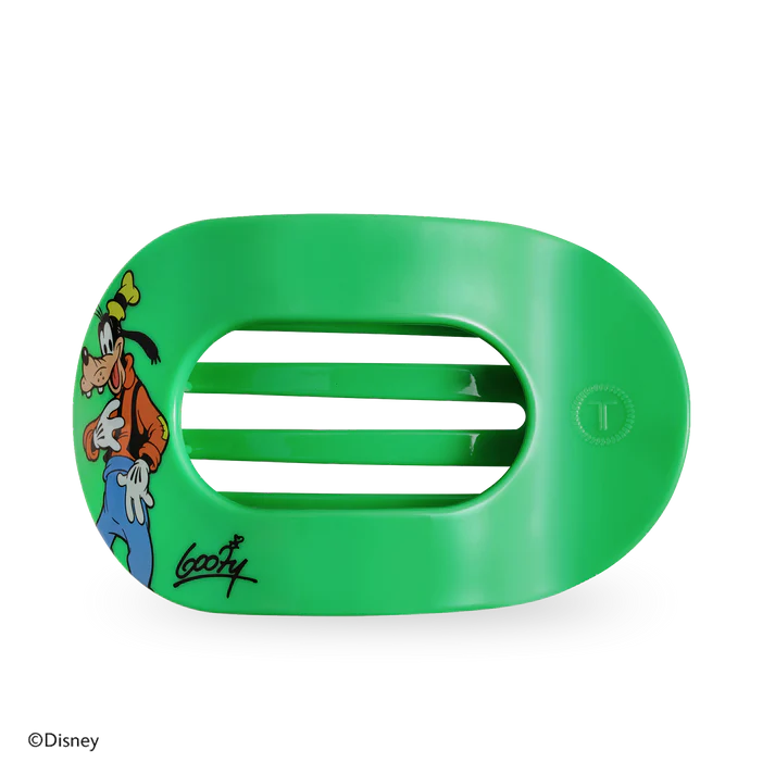 Large Teleties Flat Oval Clip - Goofy