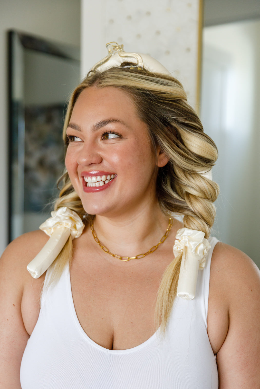 Got Your Back Heatless Curling Set in Champagne - 7/13