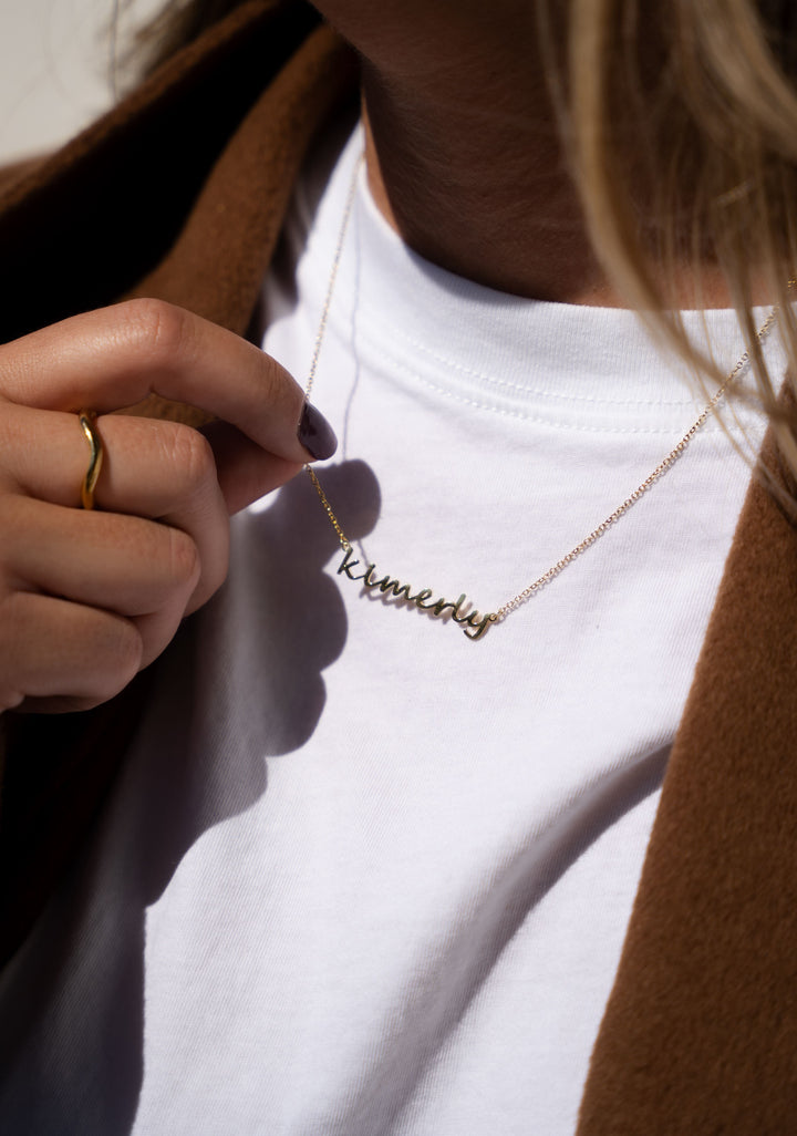 Custom Guardian Multiple Name Necklace - Water Resistant by the Sis Kiss (Ships in 4 Weeks)