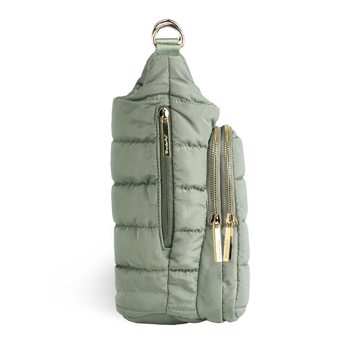 JUNE MARKET: HydroBag® HANDLE® - Sage Green with Sage and Tan Strap by Wanderfull (Ships in 2-3 Weeks)