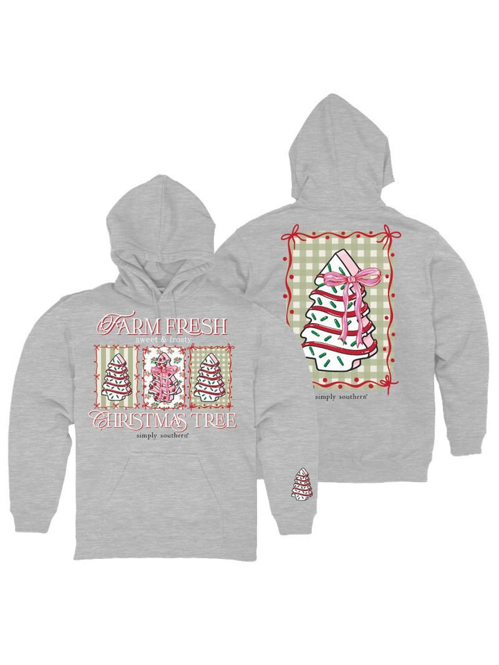 JUNE MARKET: Cake Hoodie - Heather Gray by Simply Southern (Ships Late September)