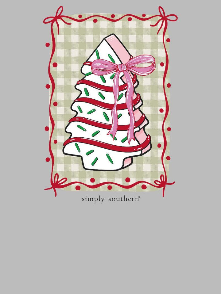 JUNE MARKET: Cake Hoodie - Heather Gray by Simply Southern (Ships Late September)
