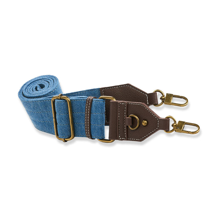 JUNE MARKET: Denim Half Moon HydroHobo® Bag- bottle included by Wanderfull (Ships in 2-3 Weeks)