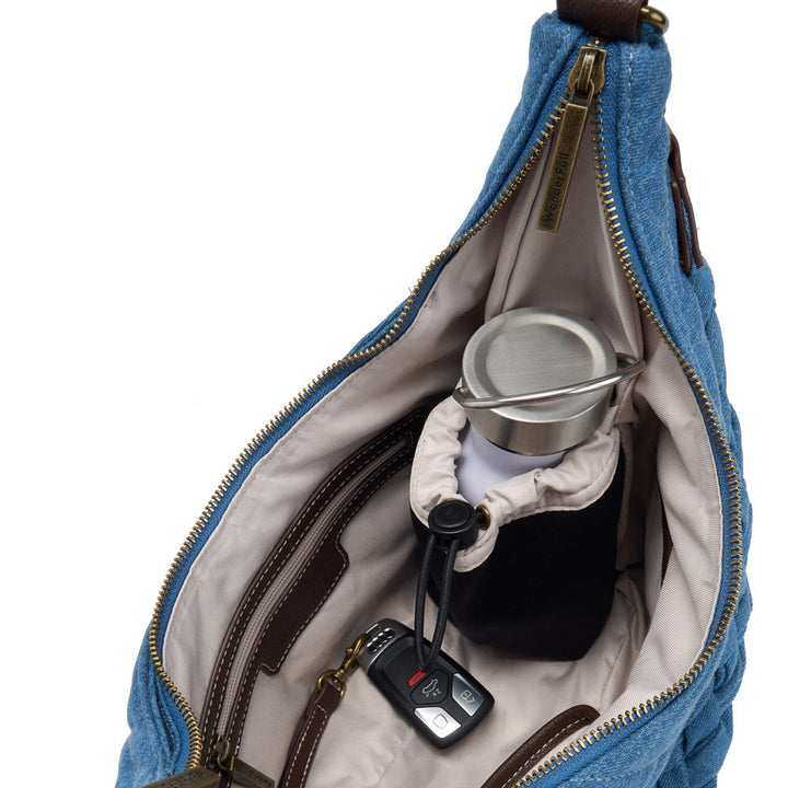 JUNE MARKET: Mini Insulated Water Bottle- 350 ml-  White with Silver top by Wanderfull (Ships in 2-3 Weeks)