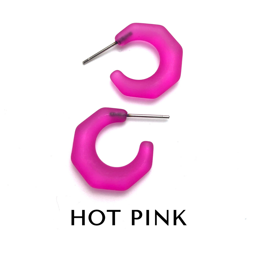 Kit Hoop Earrings by Leetie Lovendale (Ships in 2-3 Weeks)