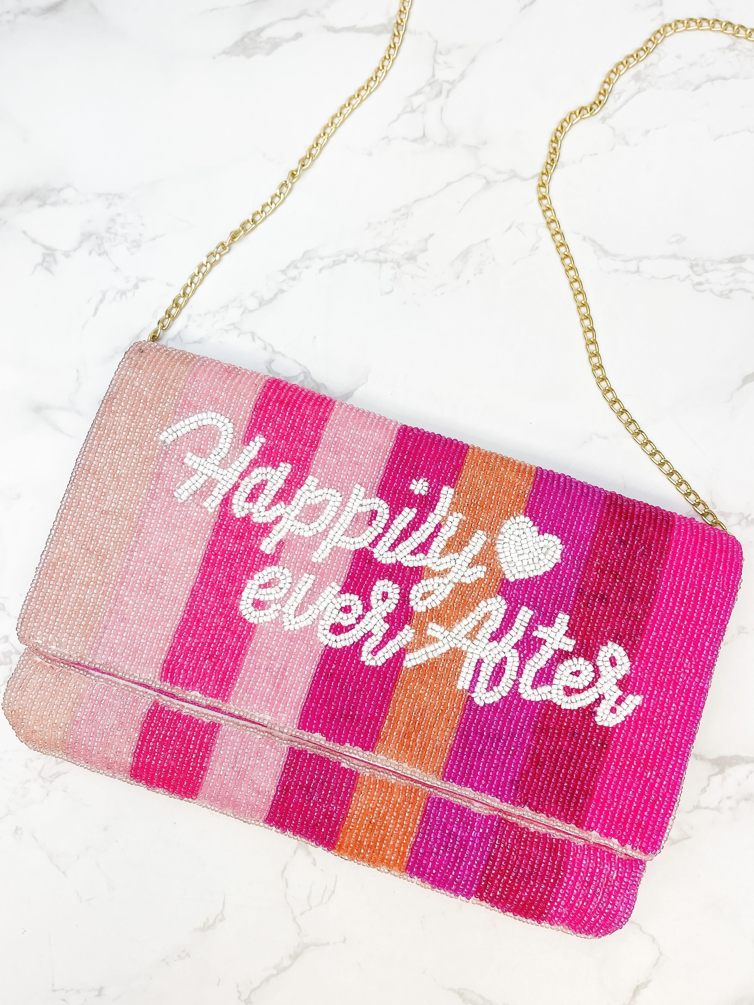 'Happily Ever After' Sequin Clutch