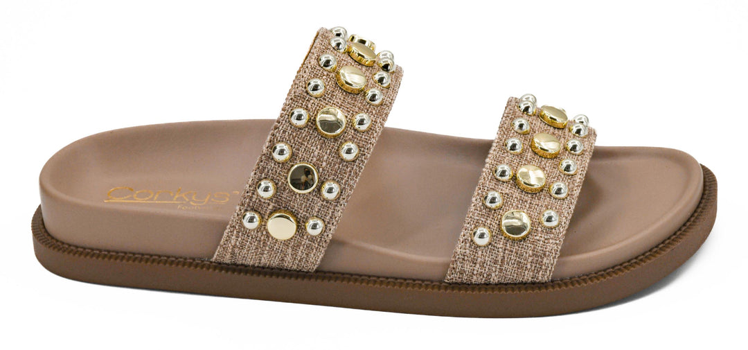 SHOE PARTY! Have A Seat Tan by Corkys (Ships in 2-3 Weeks)