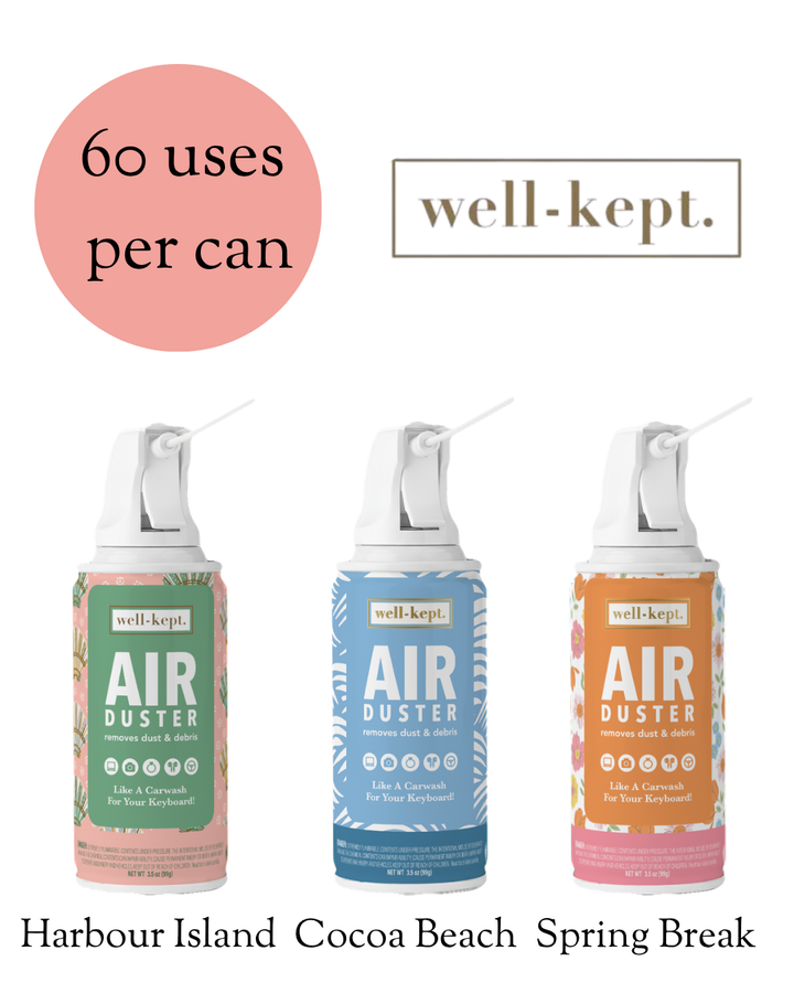 MORNING MEGA: Mini Compressed Air Duster by Well-Kept (Ships in 2-3 Weeks)