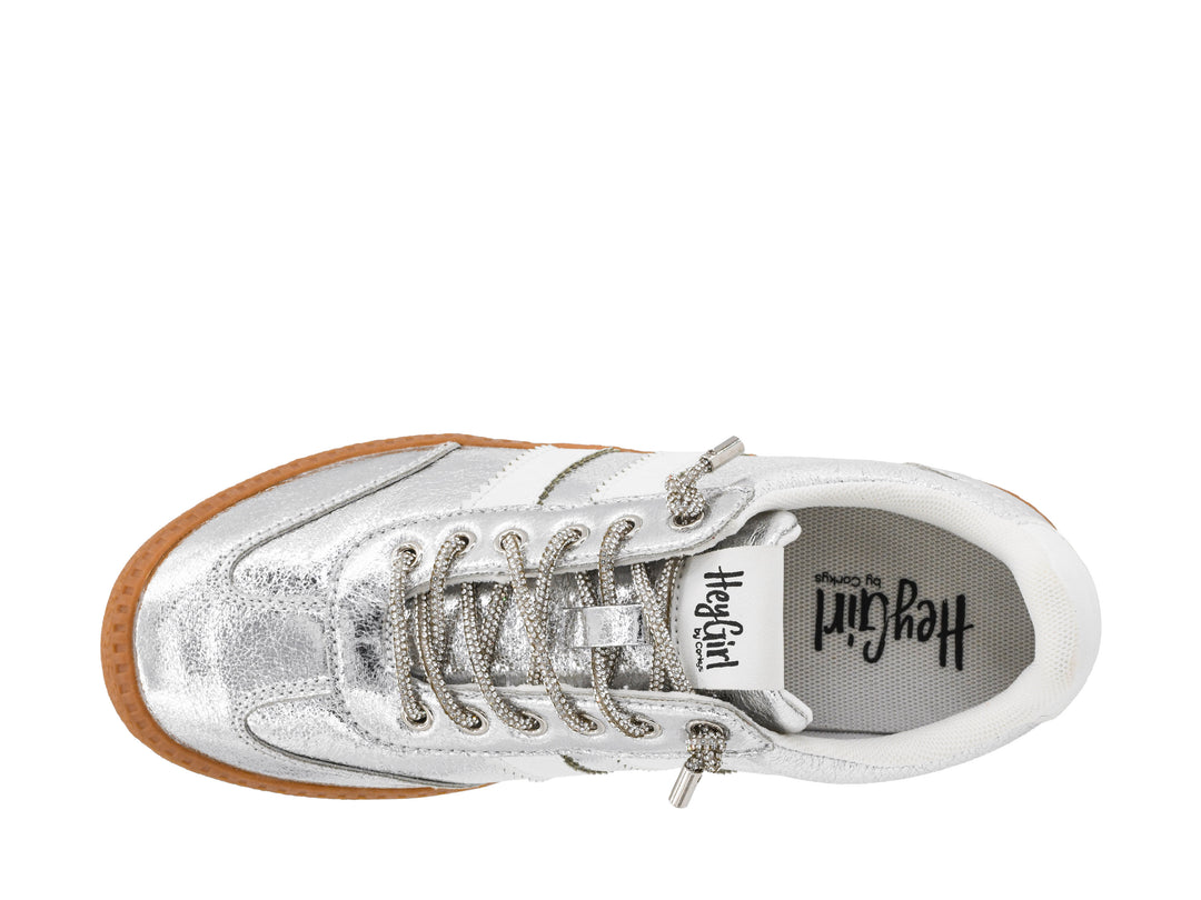 Heads Up - Silver Metallic by Corkys