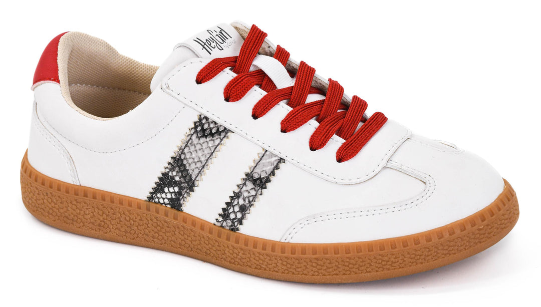 SHOE PARTY! Heads Up White With Snake by Corkys (Ships in 2-3 Weeks)