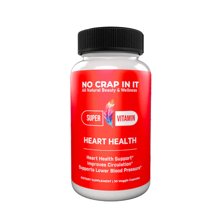 Super Blend Vitamin Supplements - Heart Health by No Crap In It (PREORDER: Ships in 2-3 Weeks)