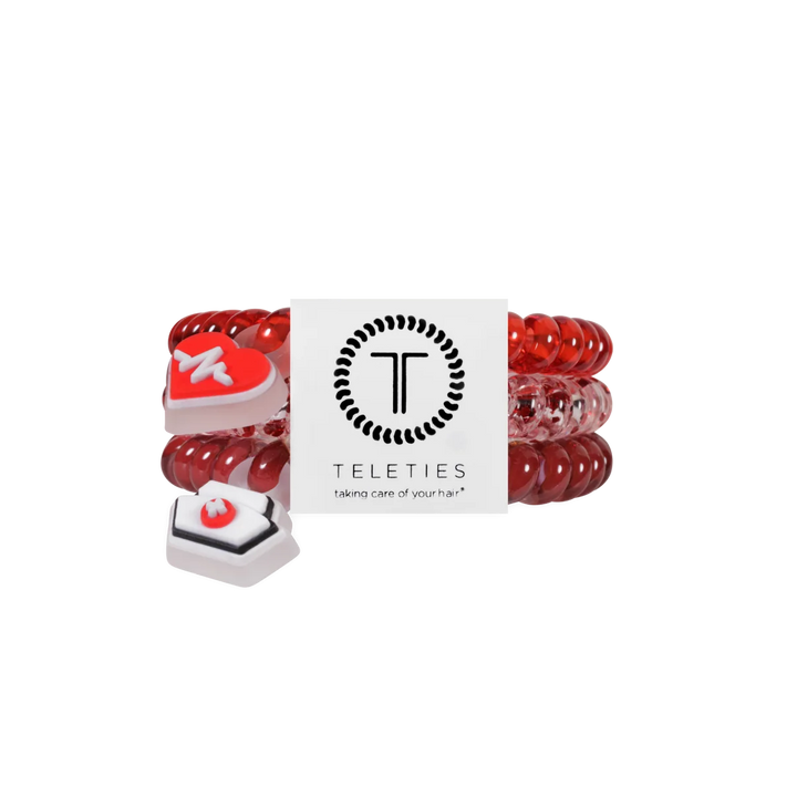 Teleties Hair Tie - Small Band Pack of 3 - Heart and Hustle