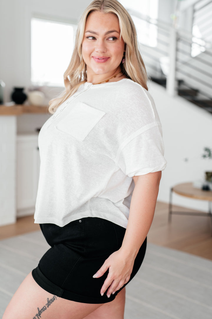 Hipster Henley Top - 5/7