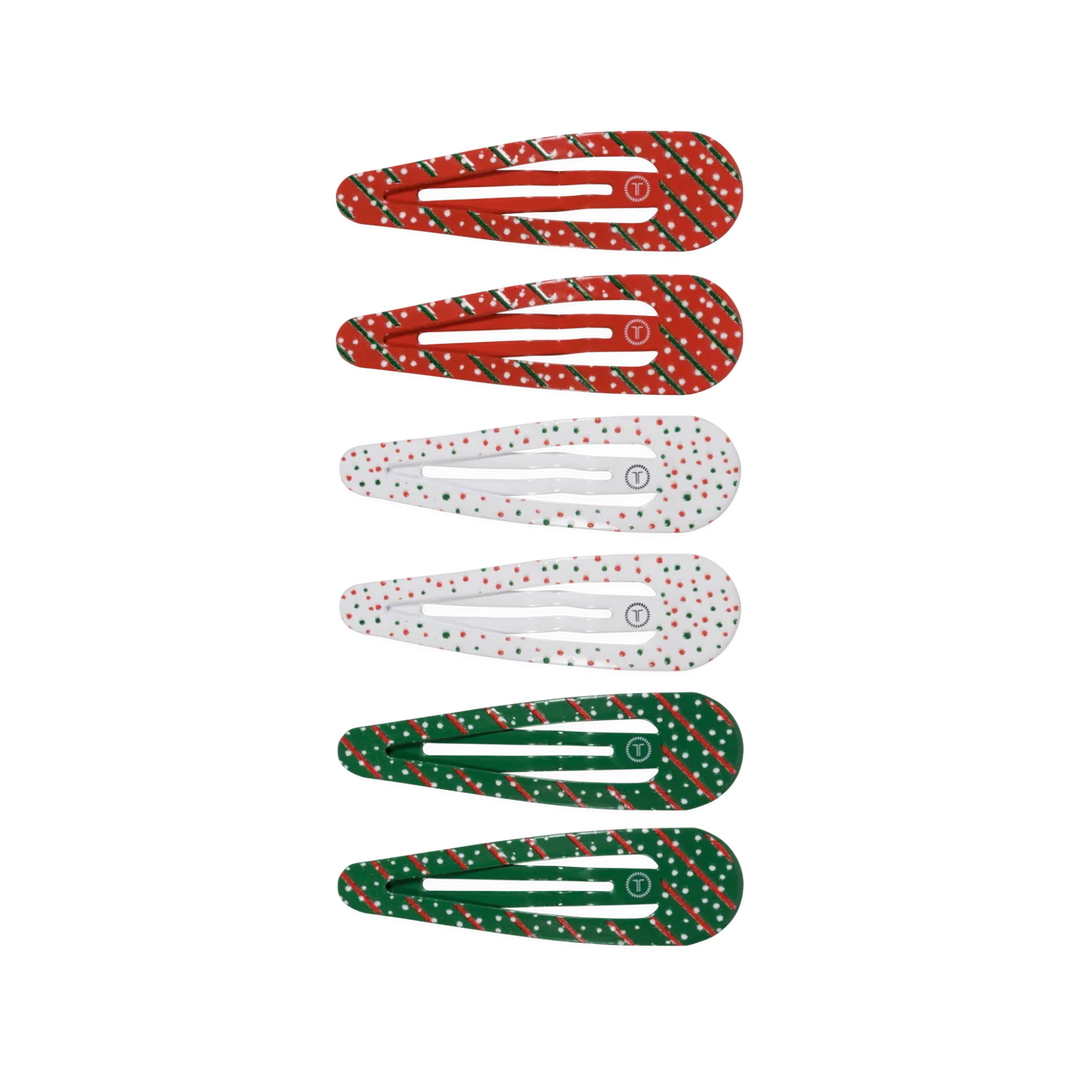 Teleties Snap Clip Set - Holiday Confetti (Ships in 1-2 Weeks)