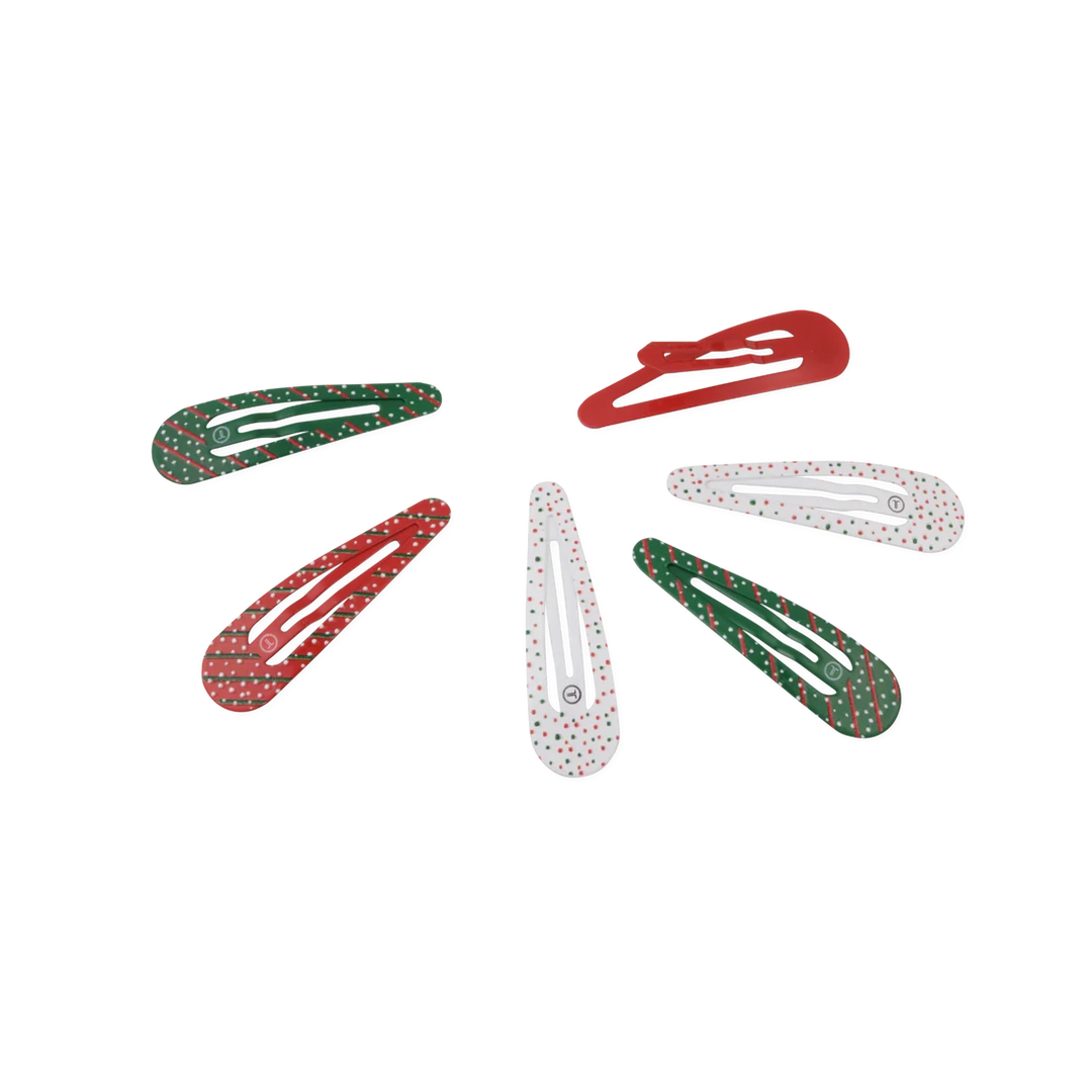 Teleties Snap Clip Set - Holiday Confetti (Ships in 1-2 Weeks)