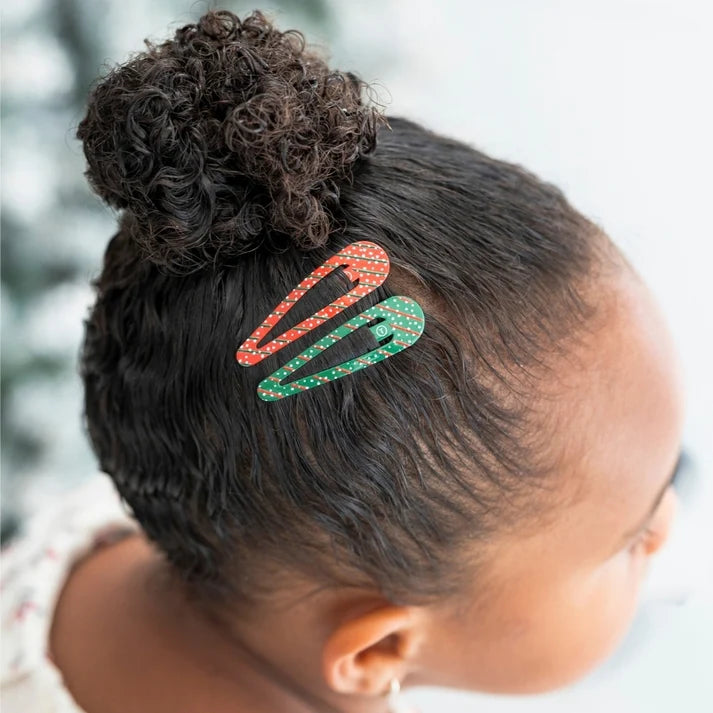 Teleties Snap Clip Set - Holiday Confetti (Ships in 1-2 Weeks)