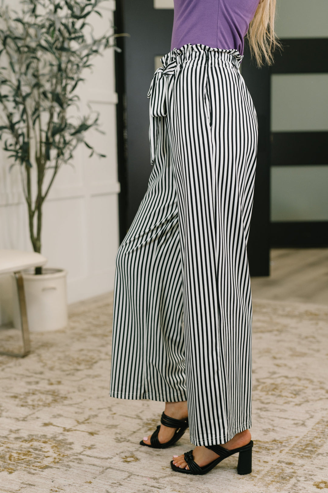 Honest Work High Waisted Trousers - 8/21