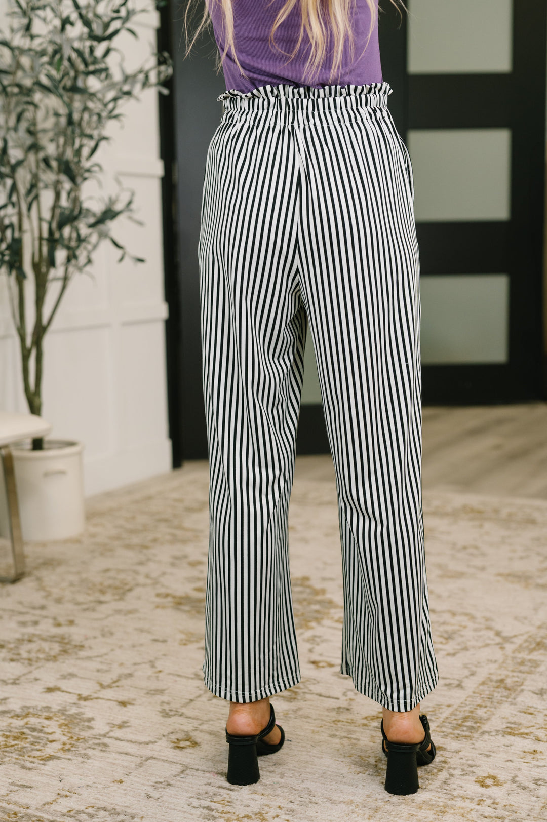 Honest Work High Waisted Trousers - 8/21