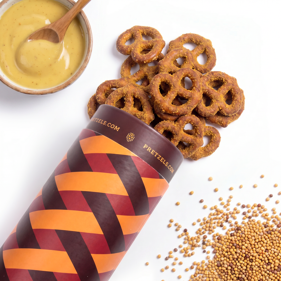Sourdough Honey Mustard Pretzels - Treats Live