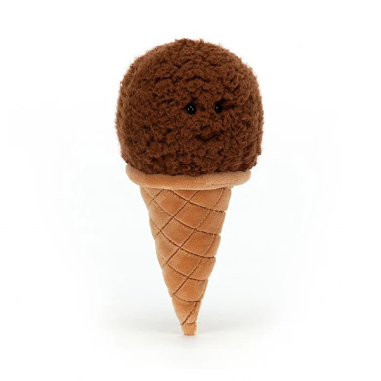 Chocolate Irresistible Ice Cream by Jellycat