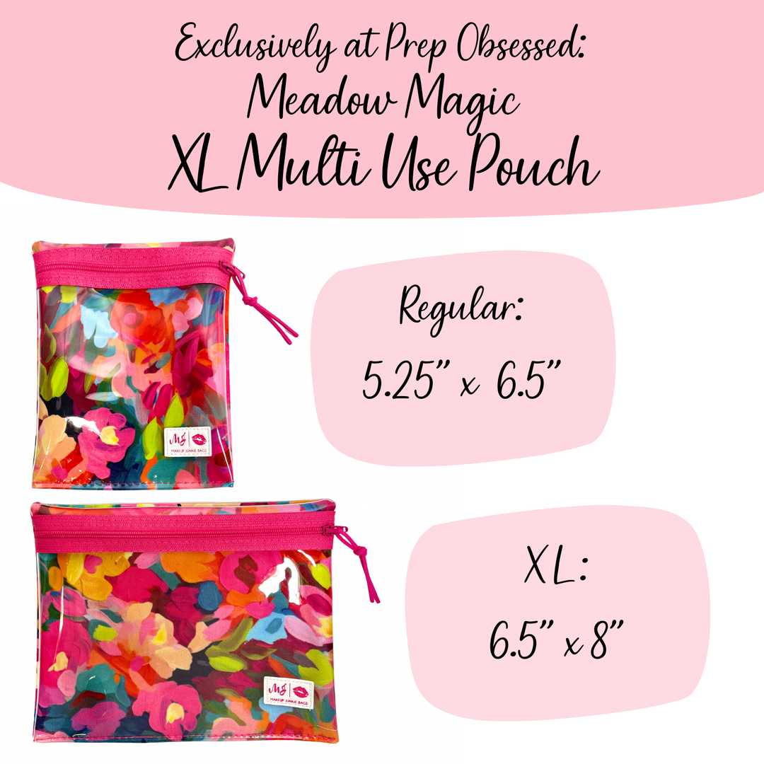 Meadow Magic Multi Use Pouch by Makeup Junkie (Ships in 3-4 Weeks)