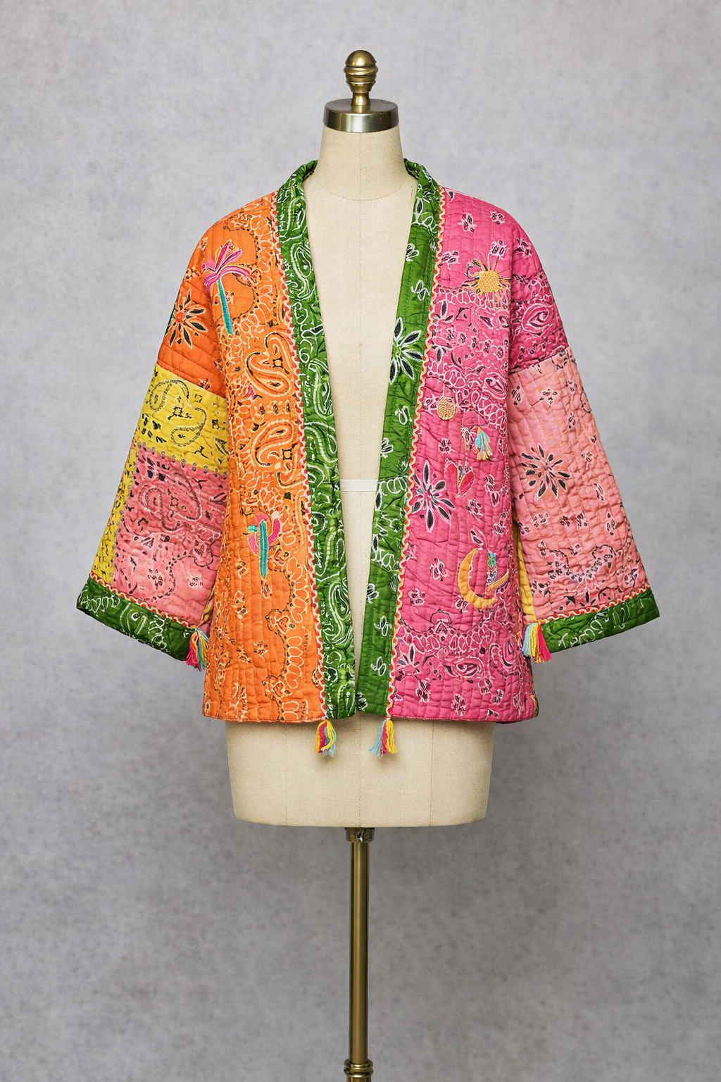 Patchwork Quilted Jacket by POL