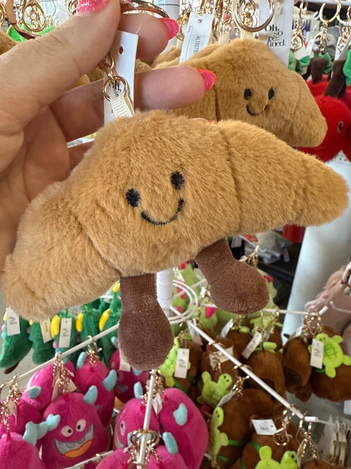 Croissant Keychain & Bag Charm