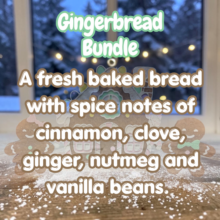 Limited Edition Gingerbread Bundle by Bug & Bean Freshies (Ships in 3-4 Weeks)