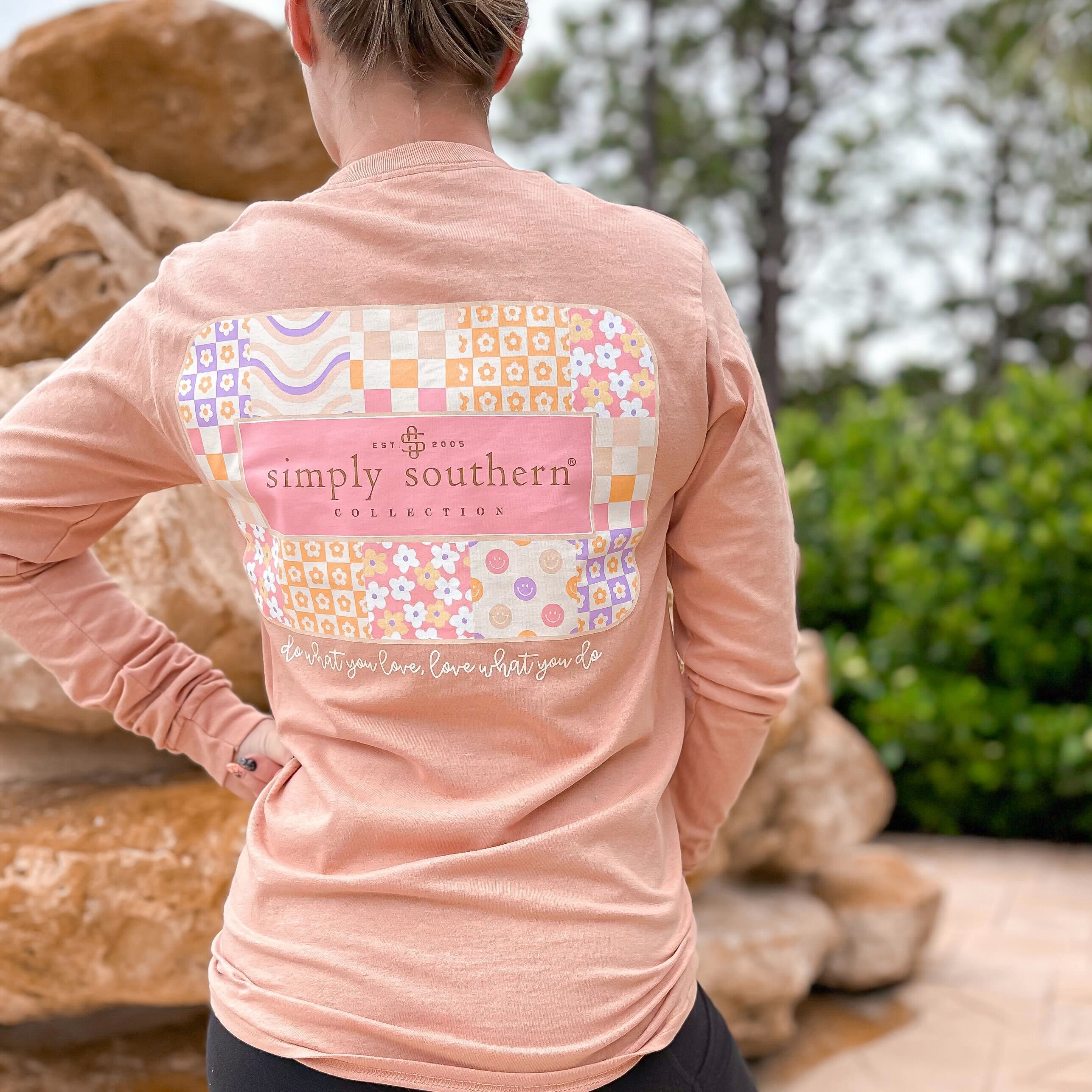 Groovy Logo Long Sleeve Tee by Simply Southern