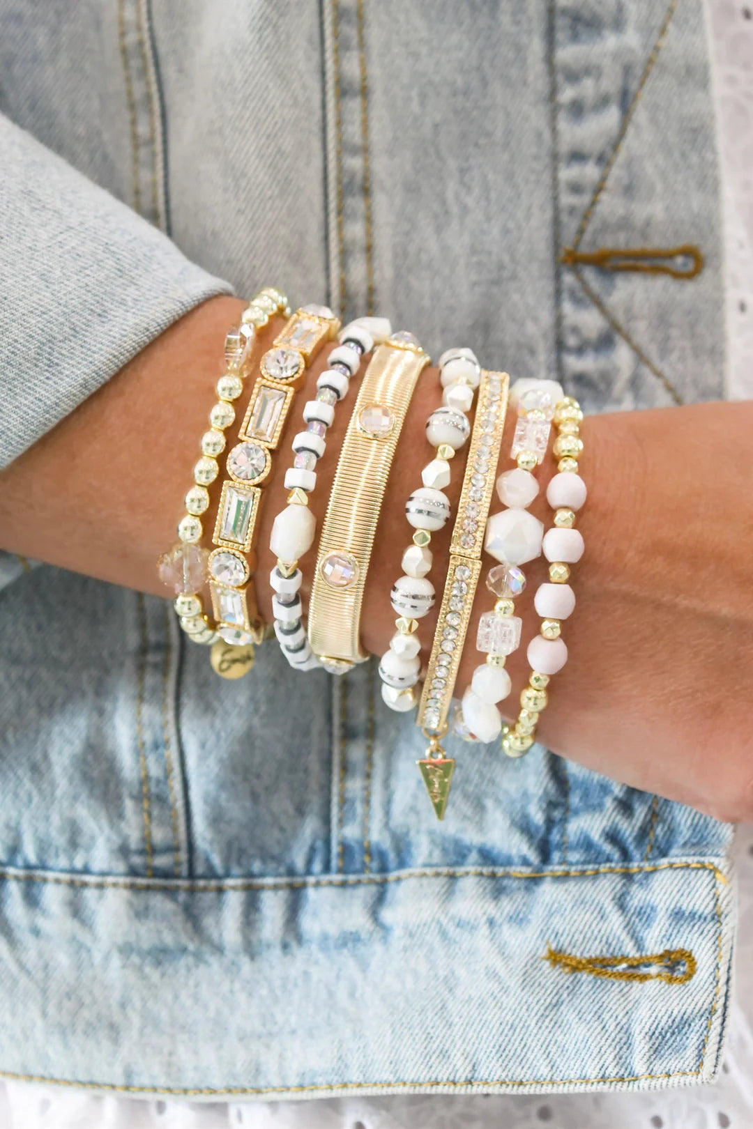 Elizabeth Cuff Bracelet - Gold By Erimish (Ships in 2-3 Weeks)