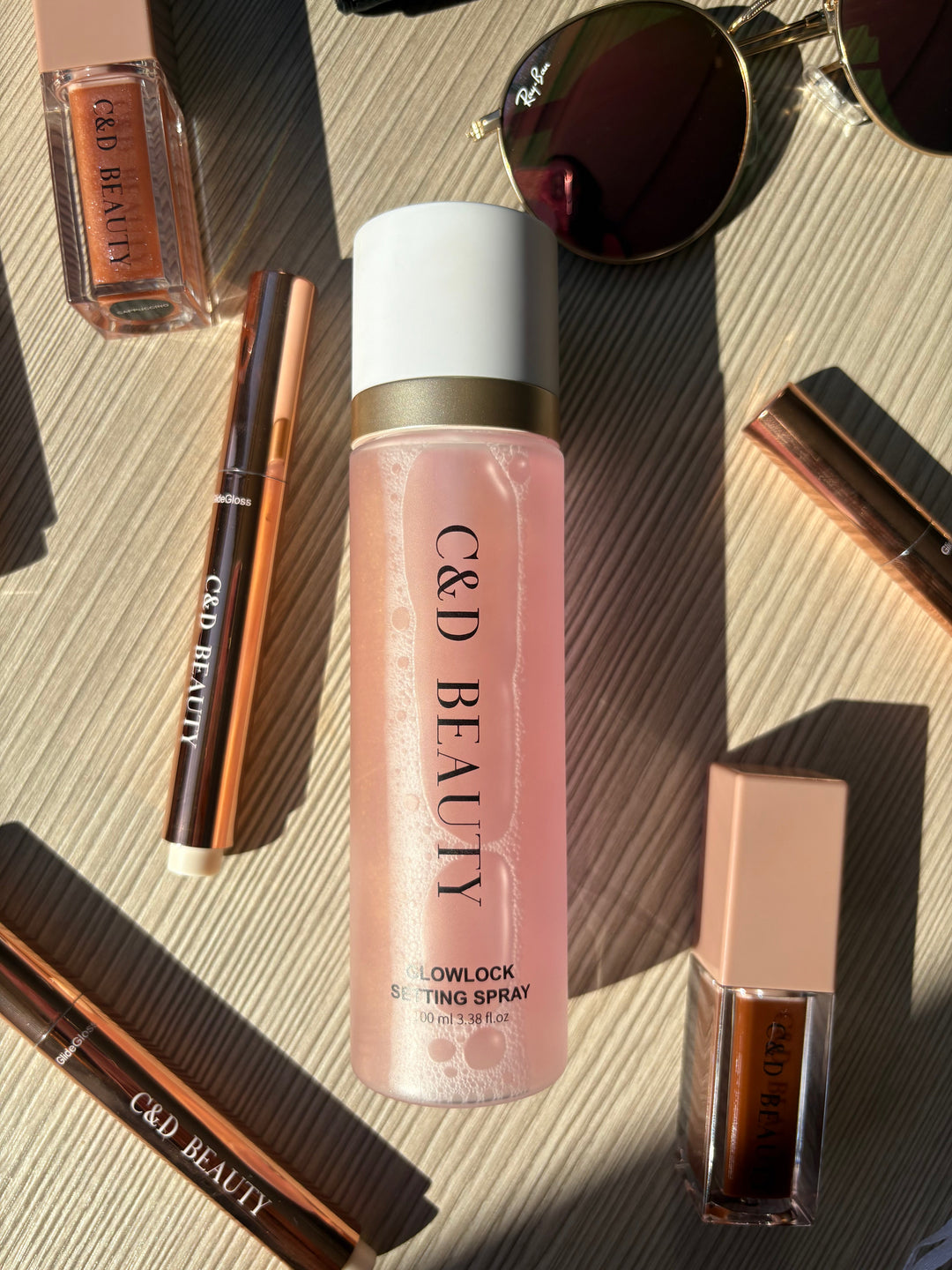 RTS: Glow Lock Setting Spray by C & D Beauty