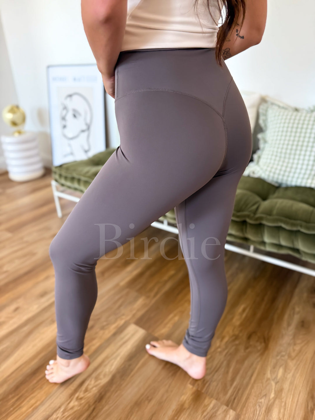 Melt 2.0 Leggings in Taupe Truffle by Birdie (Ships in 2-3 Weeks)
