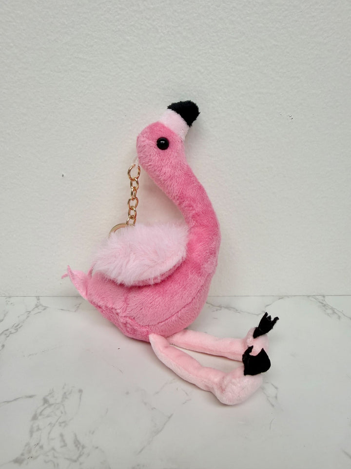 Flamingo Keychain & Bag Charm