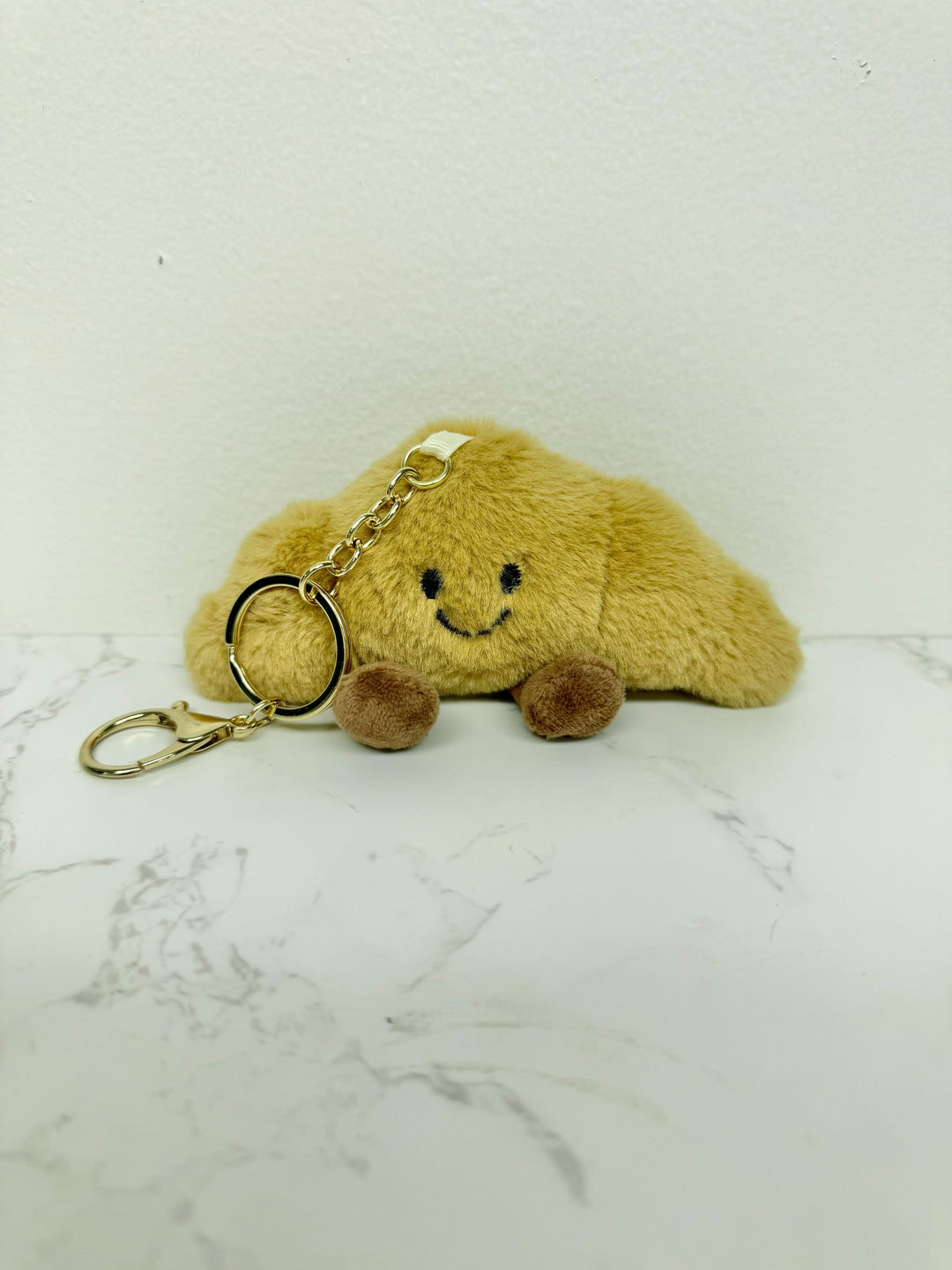 Croissant Keychain & Bag Charm